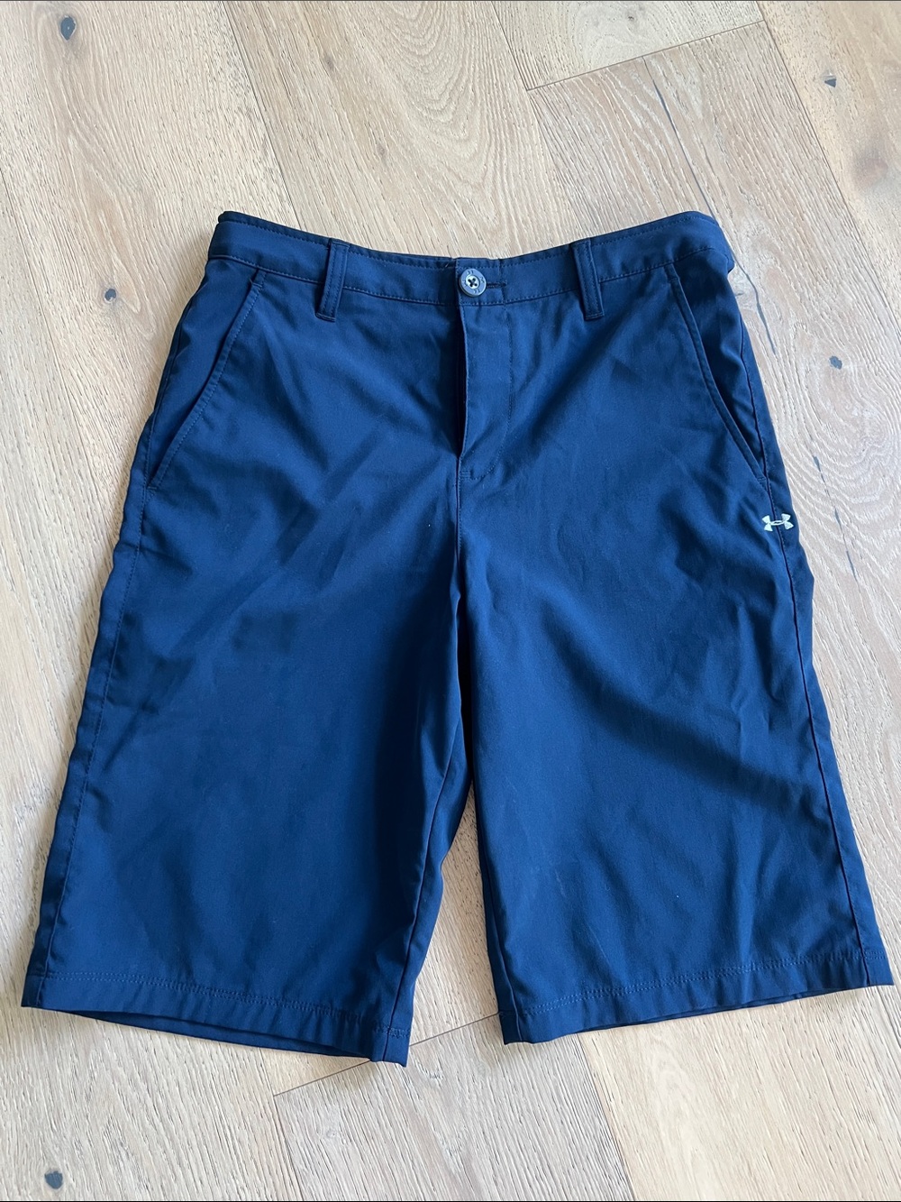 Under Armour Boys Navy Performance Shorts